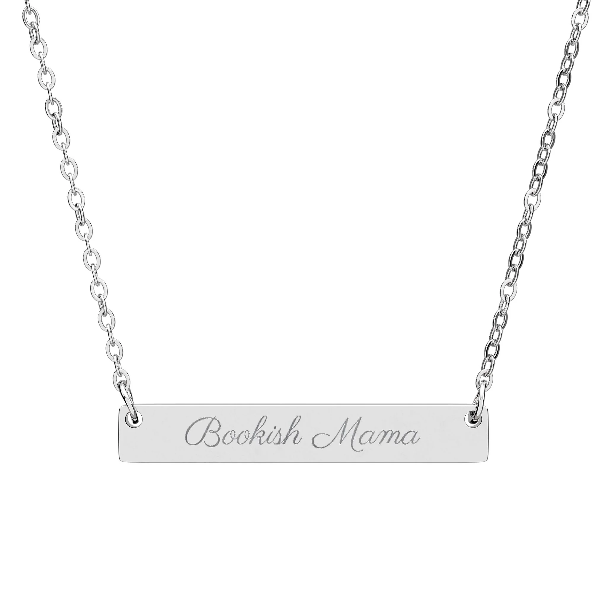 Bookish Mama Bar Necklace - Image 3