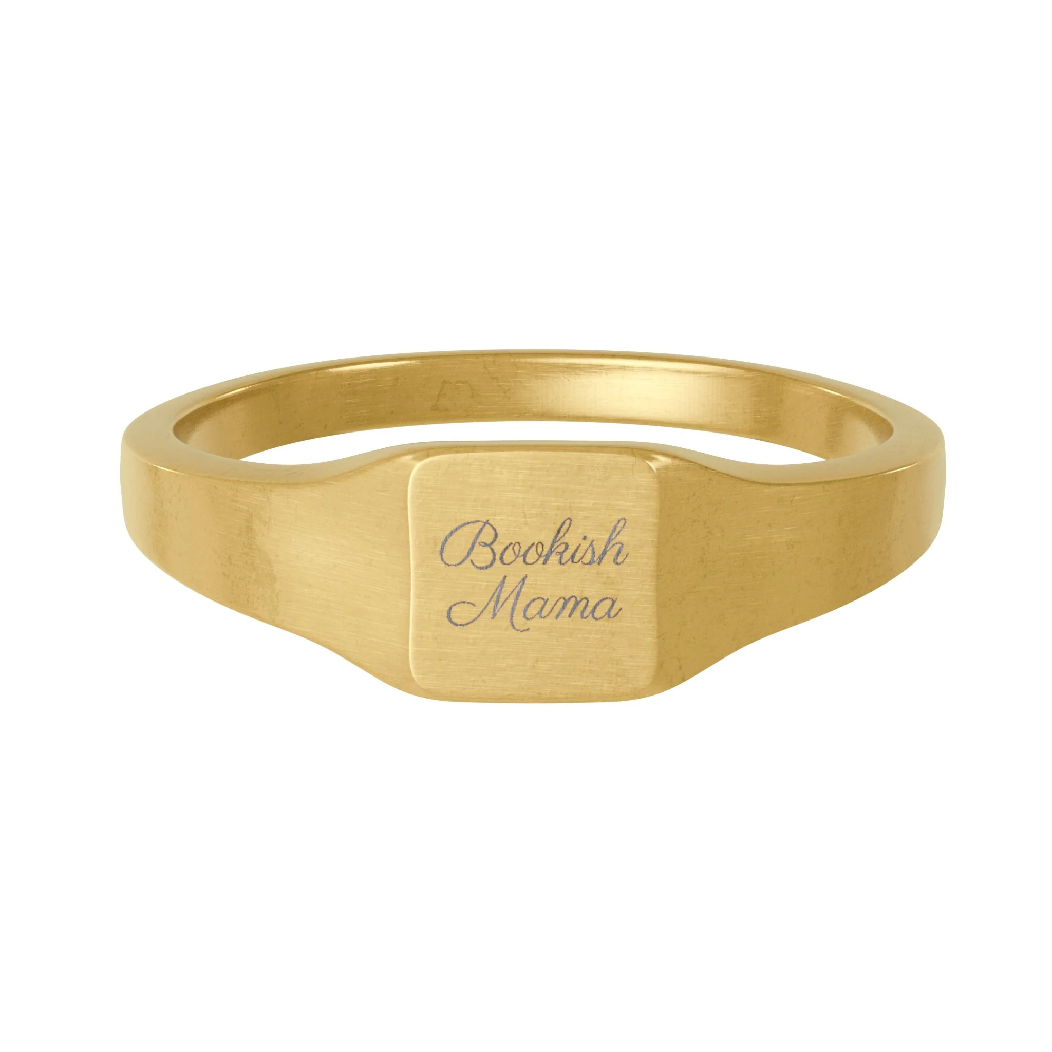 Bookish Mama Signet Ring