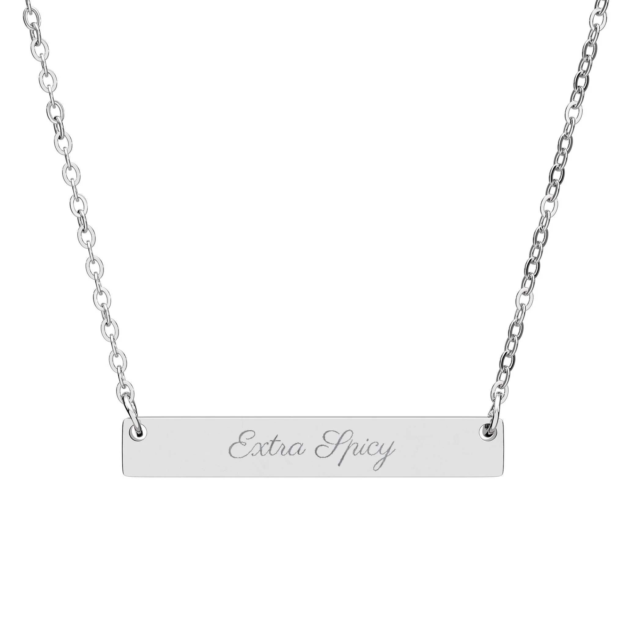 Extra Spicy Bookish Bar Necklace - Image 3