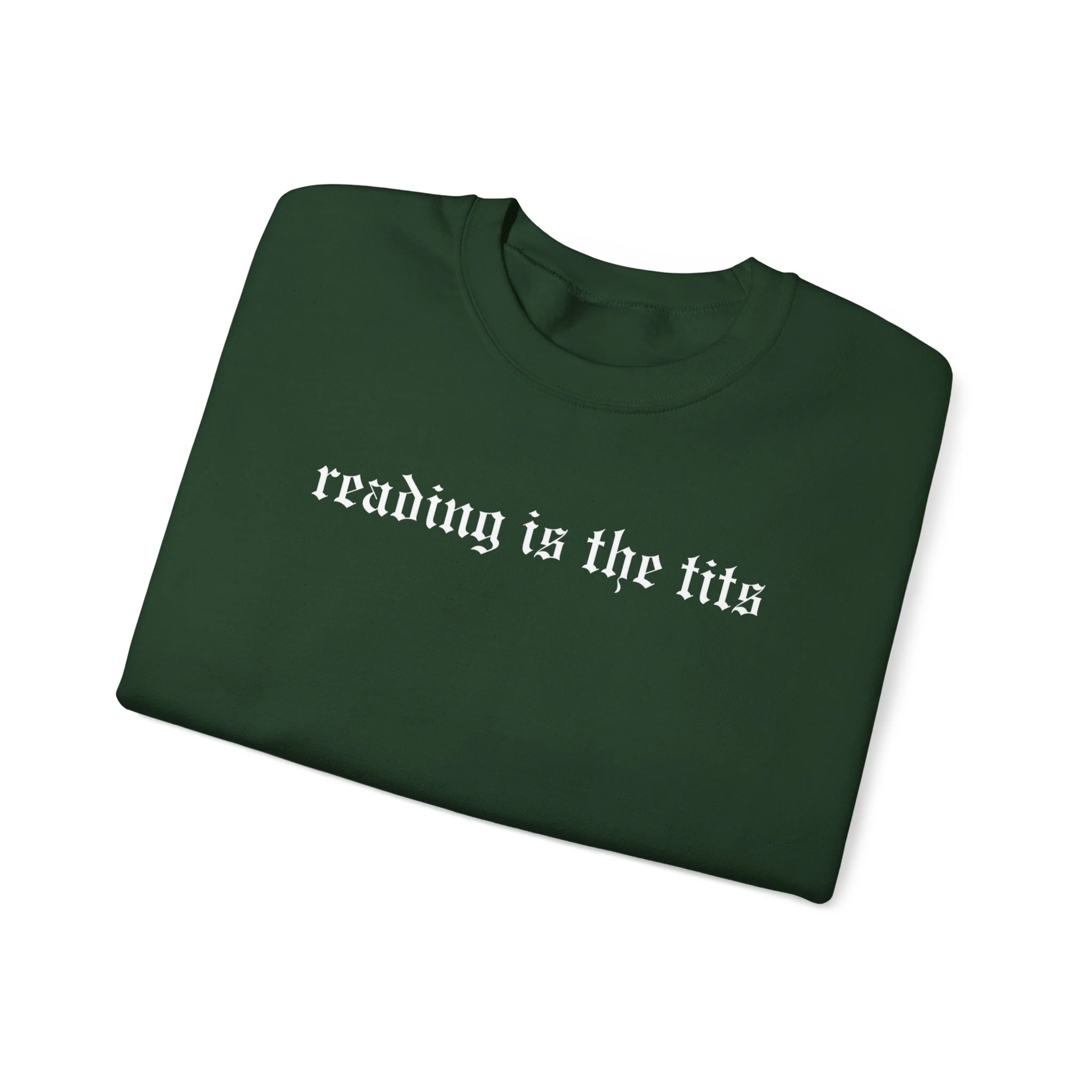 Reading is the Tits Crewneck - Image 10