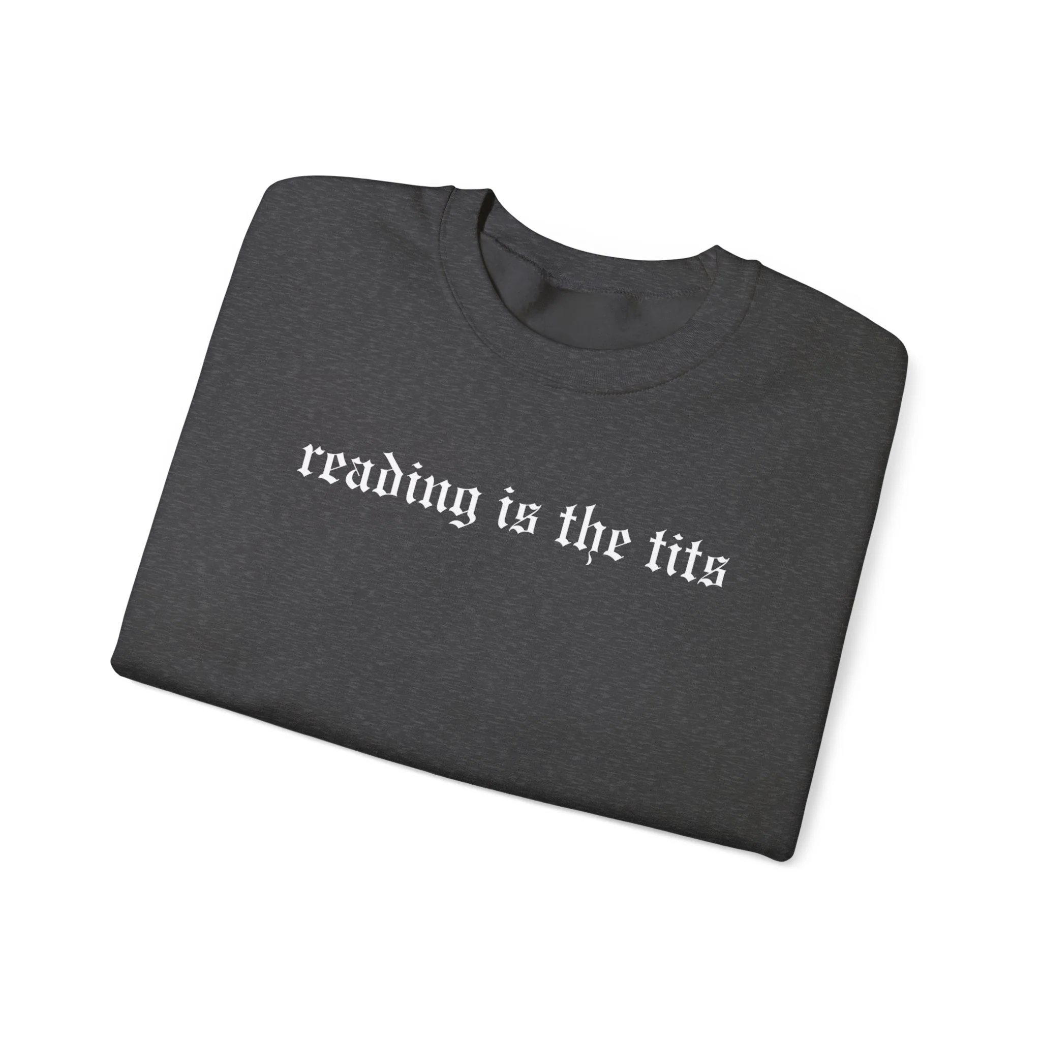 Reading is the Tits Crewneck - Image 11