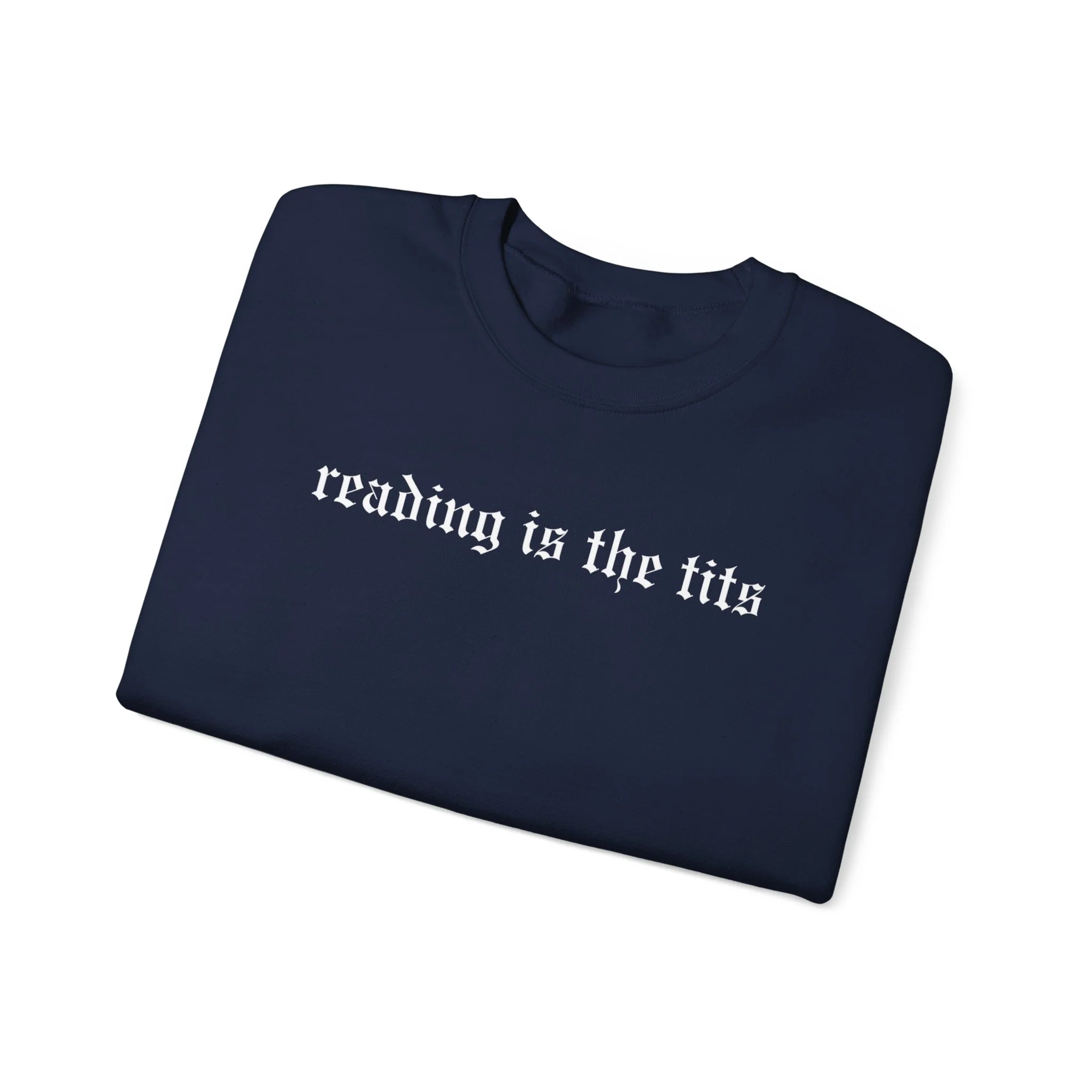 Reading is the Tits Crewneck - Image 12