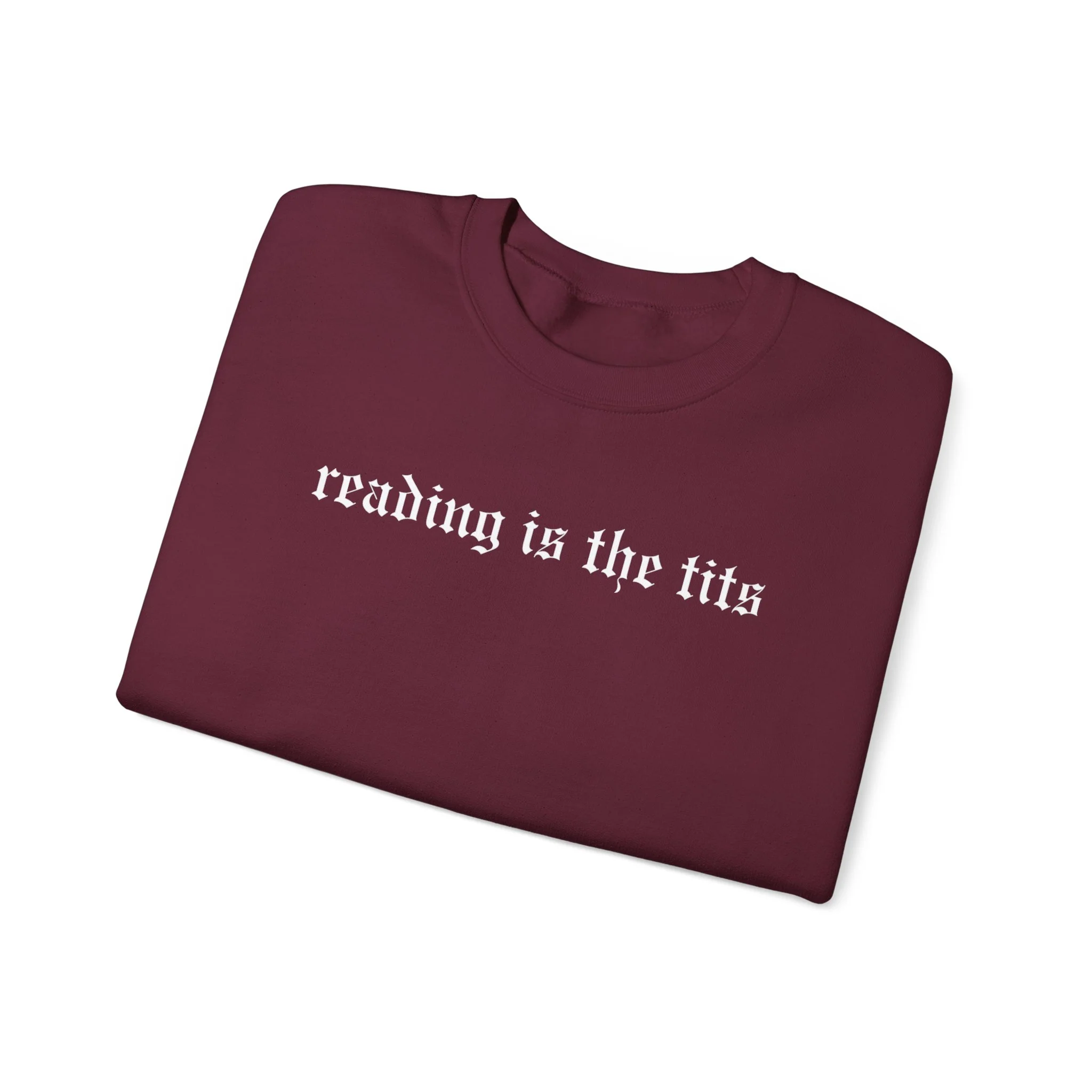 Reading is the Tits Crewneck - Image 9