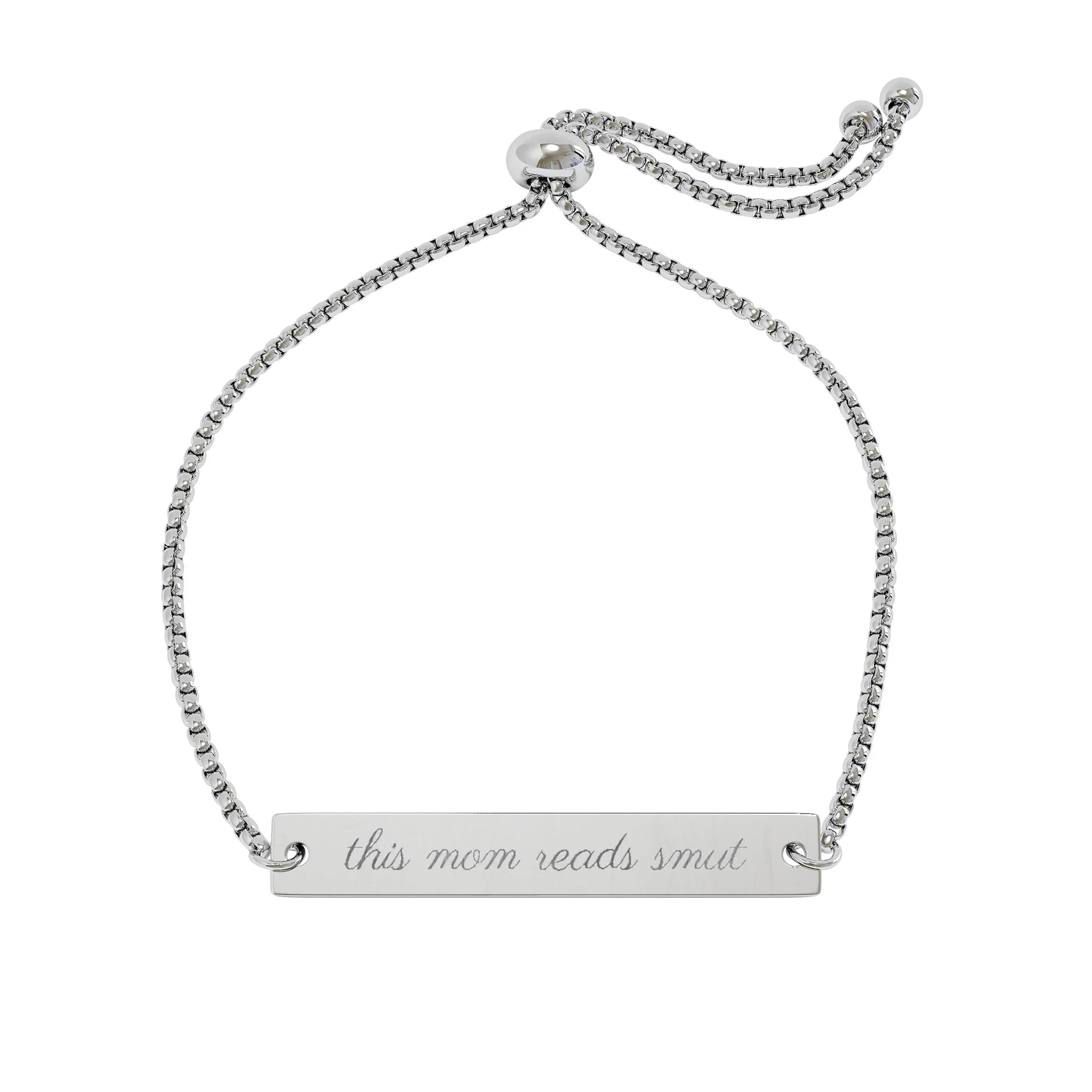 This mom reads smut bookish bracelet - Image 3